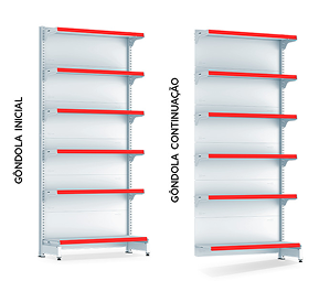 Gondola Fit 40 Farma Parede